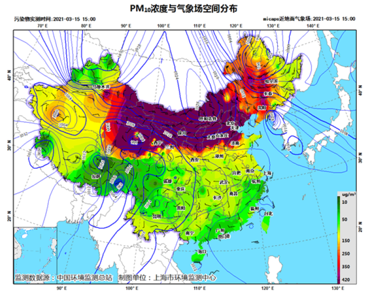 深度解析中国雾霾地图：成因、影响及应对策略探究