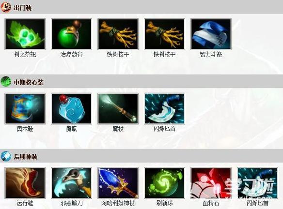 出装dota1_dota魔性出装_魔兽dota出装