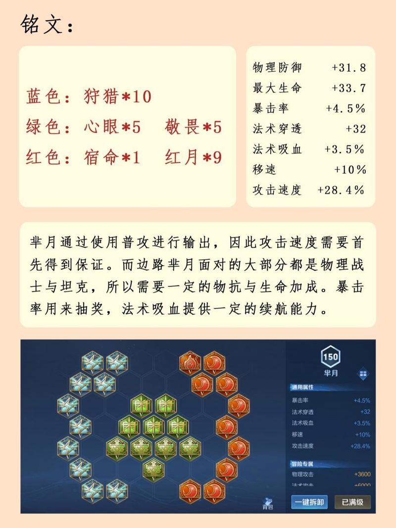 芈月最新版本出装_改版 芈月 出装_芈月2020出装