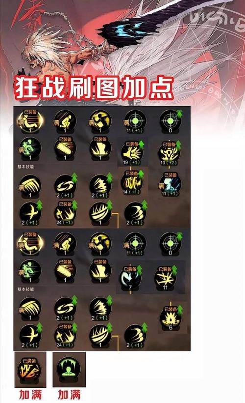 出装武器技能搭配_武器出装思路_武器技能出装